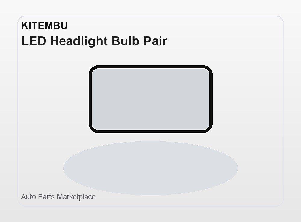 LED Headlight Bulb Pair